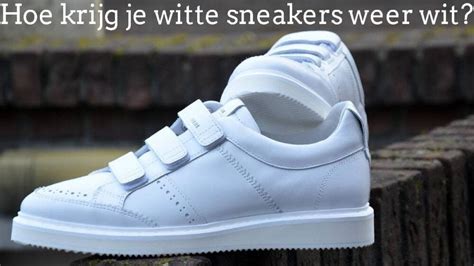 nike schoenen weer wit krijgen|Nike white shoes nl.